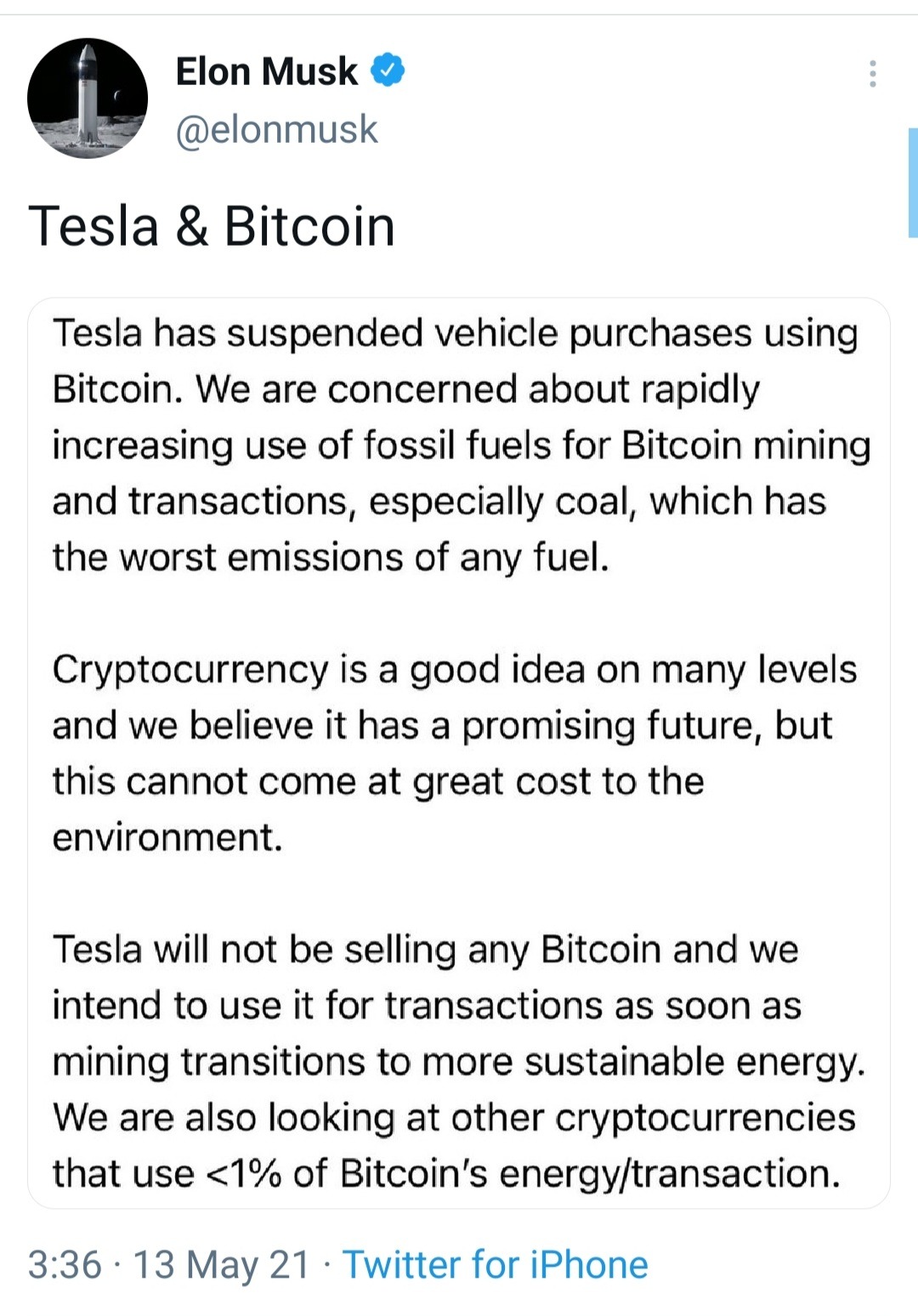 elon bitcoin